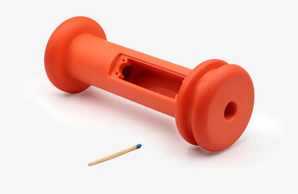 Griff für Sicherheitseinrichtung MUVA PA6 rot (Kundenauftrag) Kunststoff Components that simply work