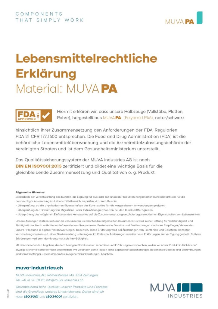 thumbnail of Lebensmittelrechtliche Erklärung MUVA PA