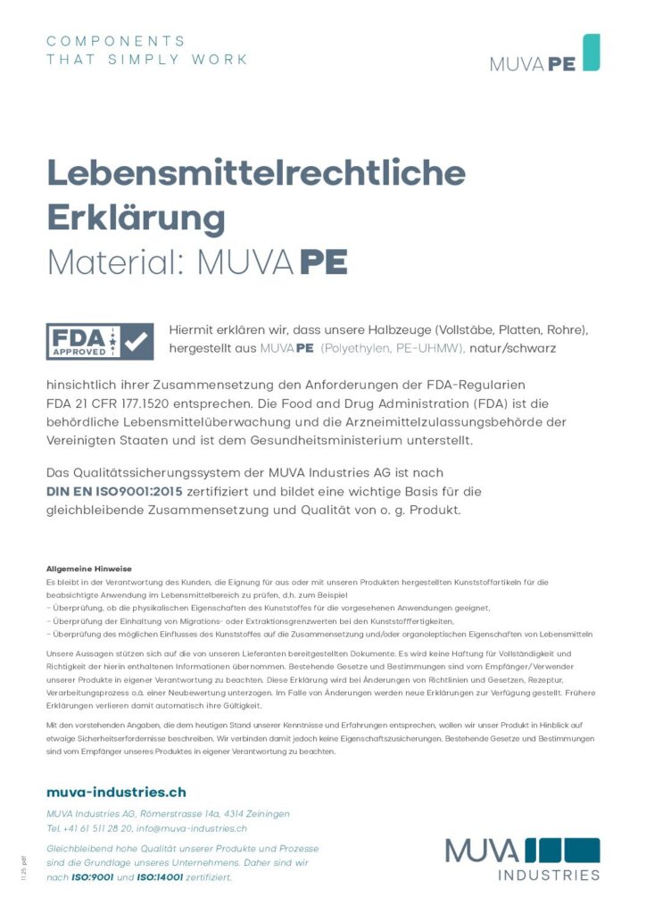 thumbnail of Lebensmittelrechtliche Erklärung MUVA PE