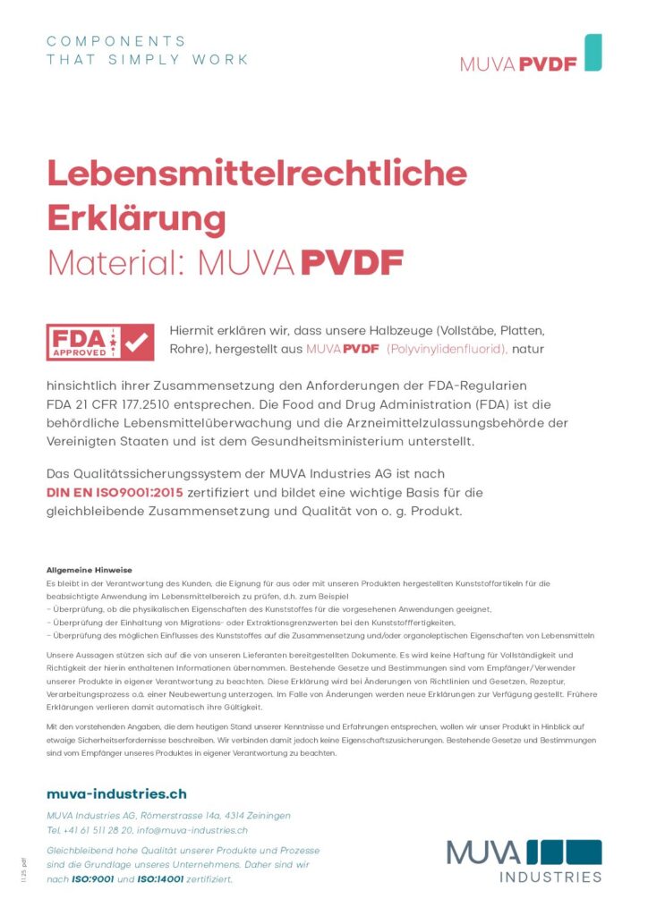 thumbnail of Lebensmittelrechtliche Erklärung MUVA PVDF