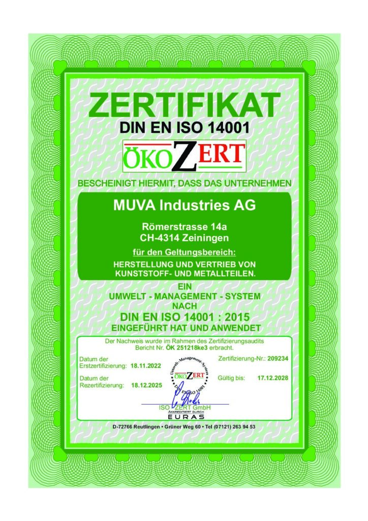 thumbnail of Zertifikat ISO14001 MUVA 2026