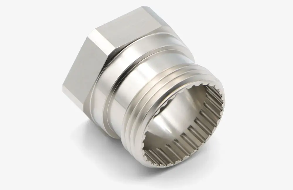 Messingmutter (Kundenauftrag) Components that simply work